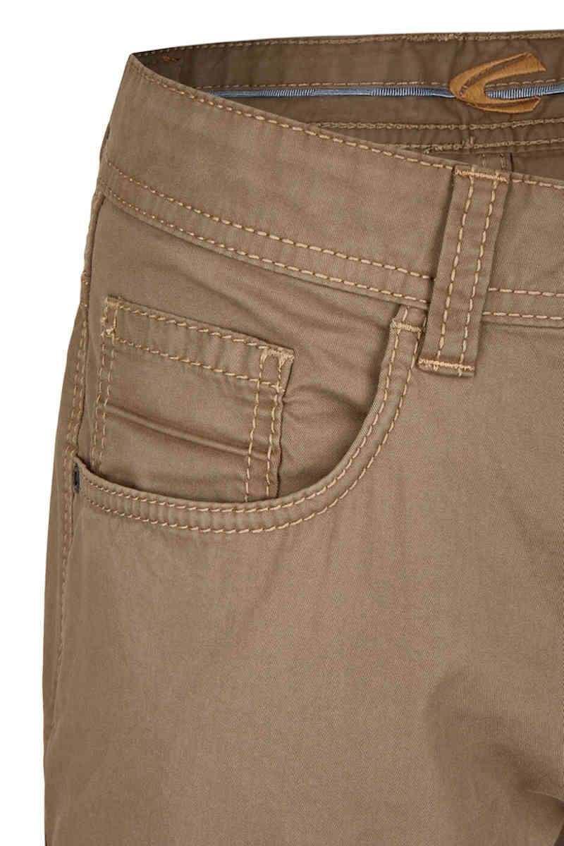 camel cargo trousers